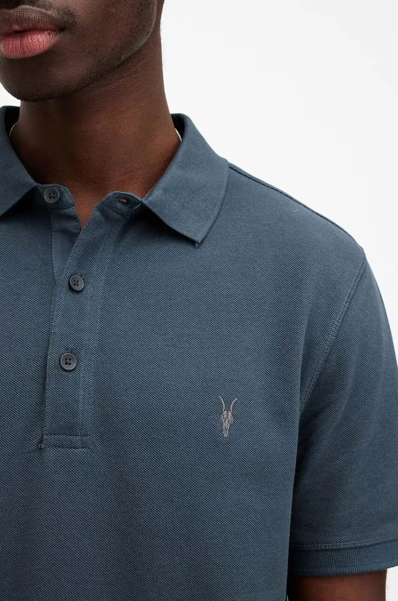 AllSaints Polo Blu 4157302 miniatura 2
