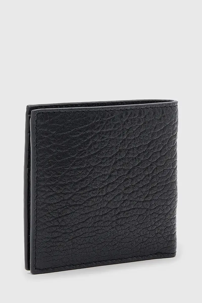 portafoglio in pelle ELKKA uomo colore nero M295XB miniatura 3