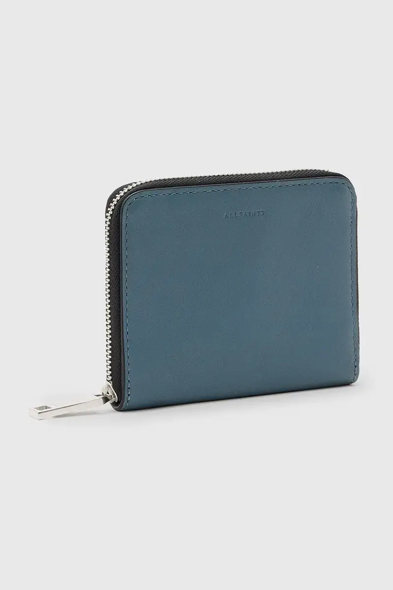 portafoglio in pelle LENA HEX donna colore nero W130XC Blu miniatura 2