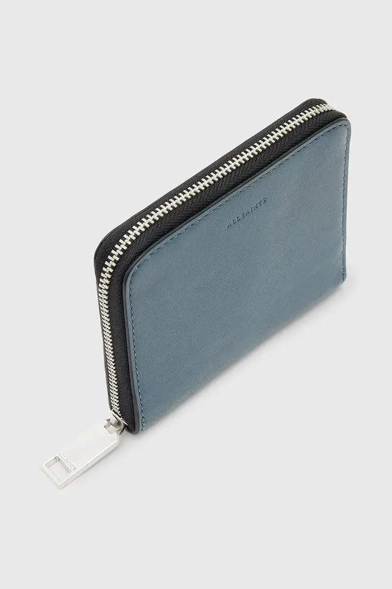 portafoglio in pelle LENA HEX donna colore nero W130XC Blu miniatura 4