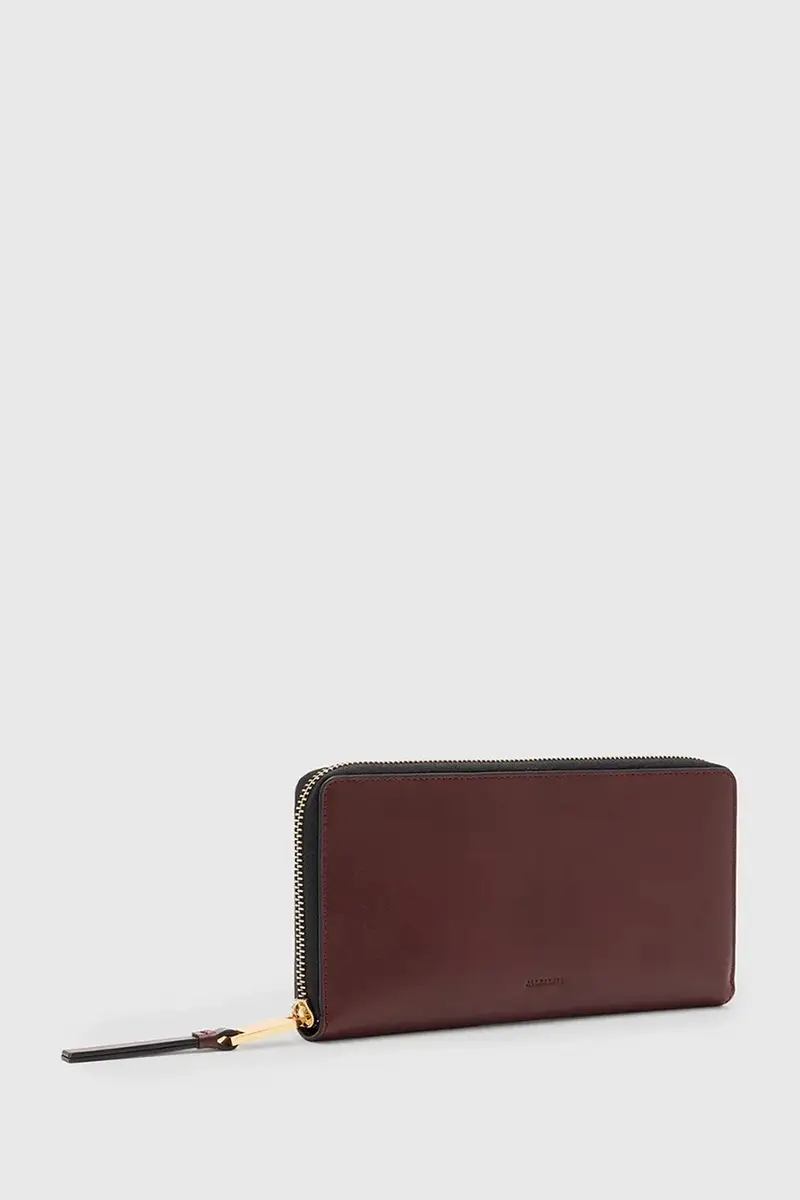 portafoglio in pelle TRAVEL donna colore rosso W276XD miniatura 2