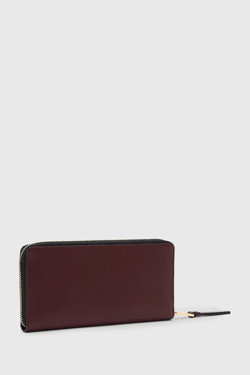 portafoglio in pelle TRAVEL donna colore rosso W276XD miniatura 3