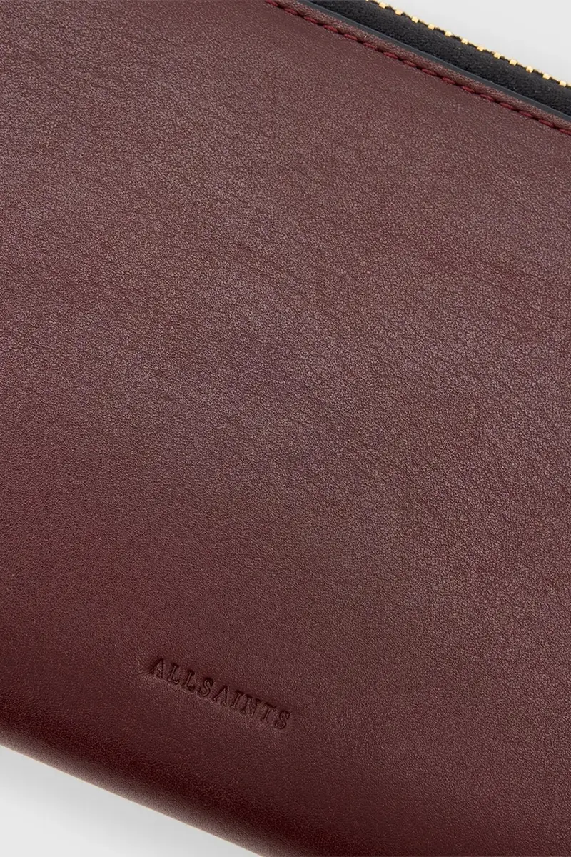 portafoglio in pelle TRAVEL donna colore rosso W276XD miniatura 5