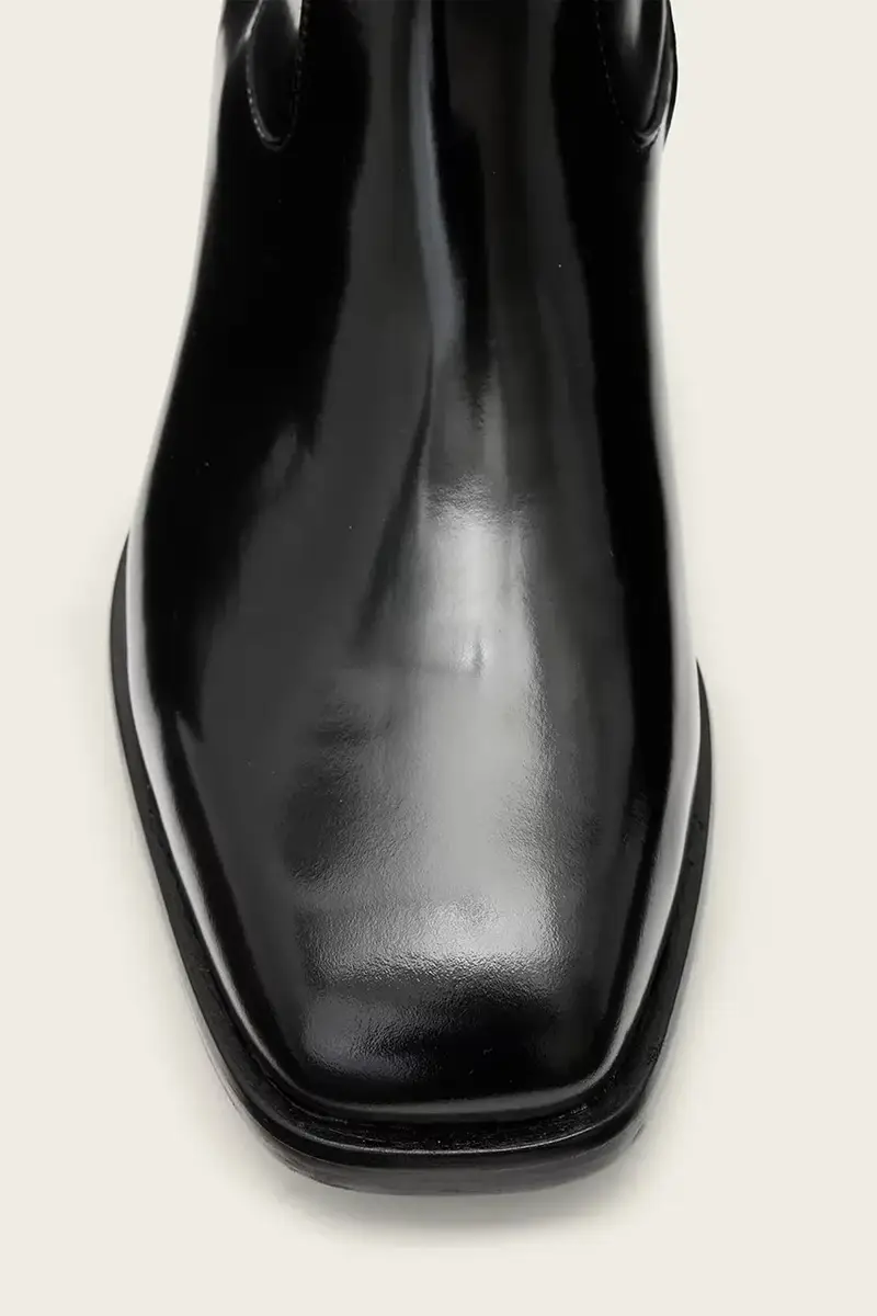 scarpe in pelle MILTON BOOT Nero miniatura 5