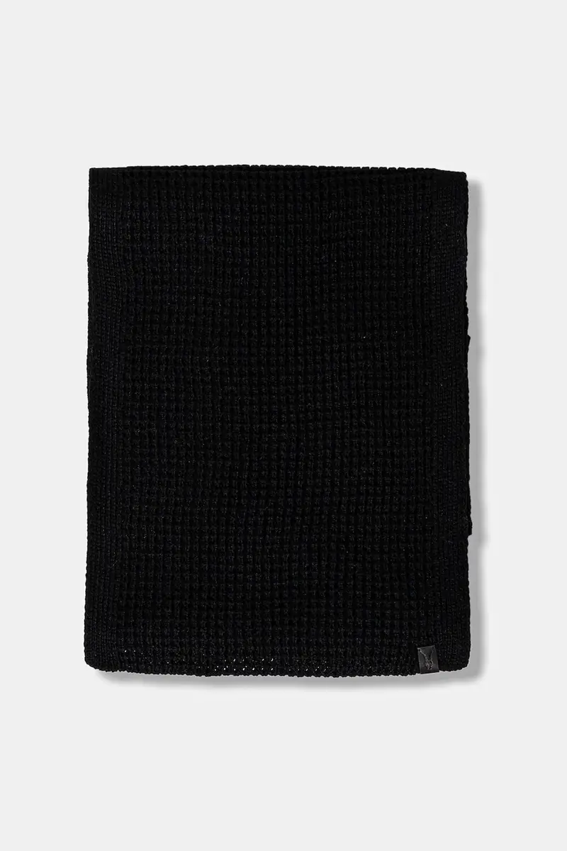 scialle con lana colore nero 29ASMC531467 miniatura 2