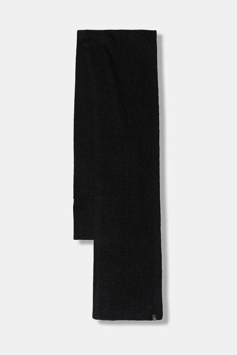 scialle con lana colore nero 29ASMC531467