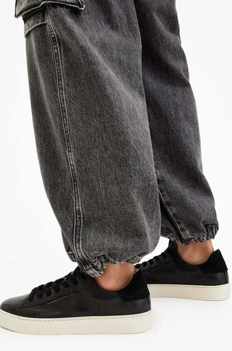 sneakers in pelle Shana Sneaker colore nero W105FB miniatura 5