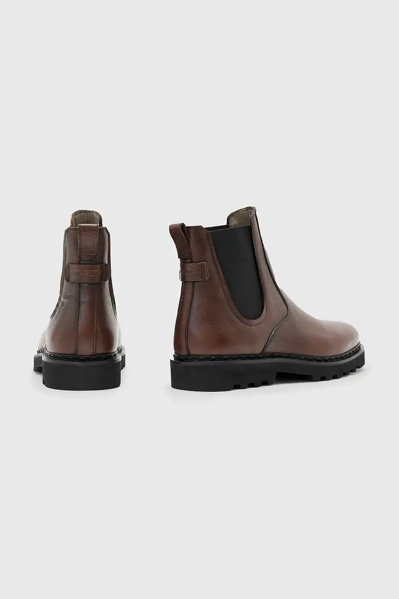 AllSaints Stivaletti Chelsea Uomo Marrone 3138753 miniatura 3