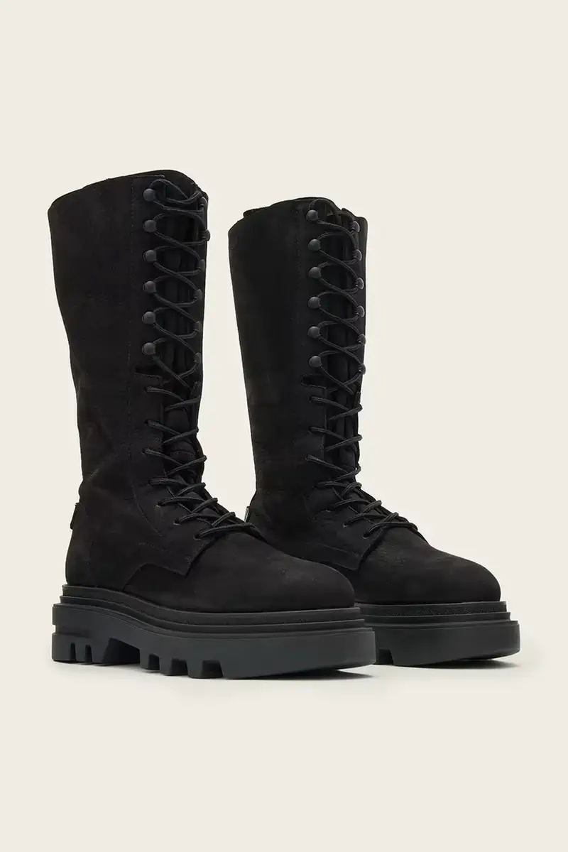 stivali in nubuck JAY BOOT donna colore nero W062FD miniatura 2