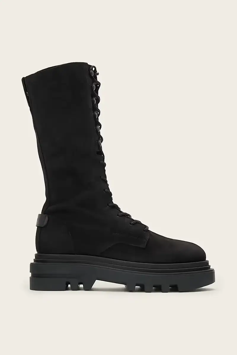 stivali in nubuck JAY BOOT donna colore nero W062FD