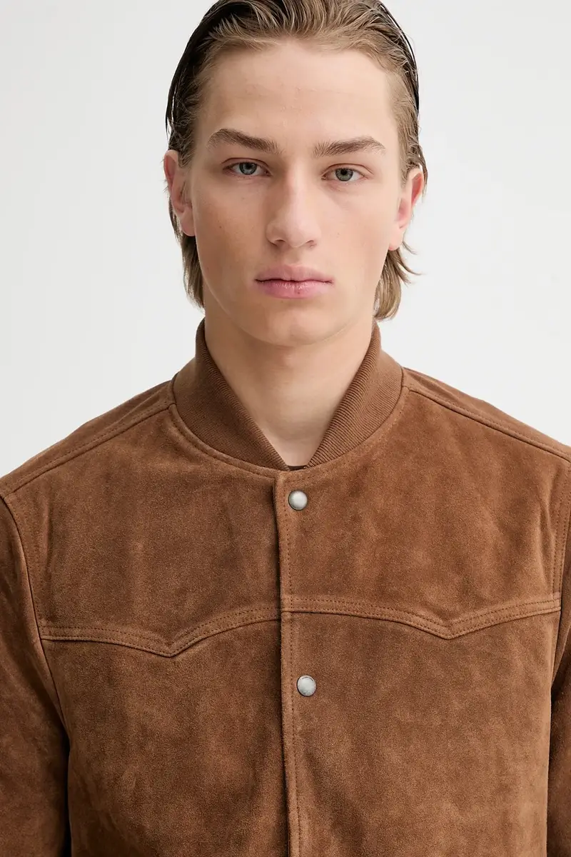 stivali in pelle bambini Marrone miniatura 4