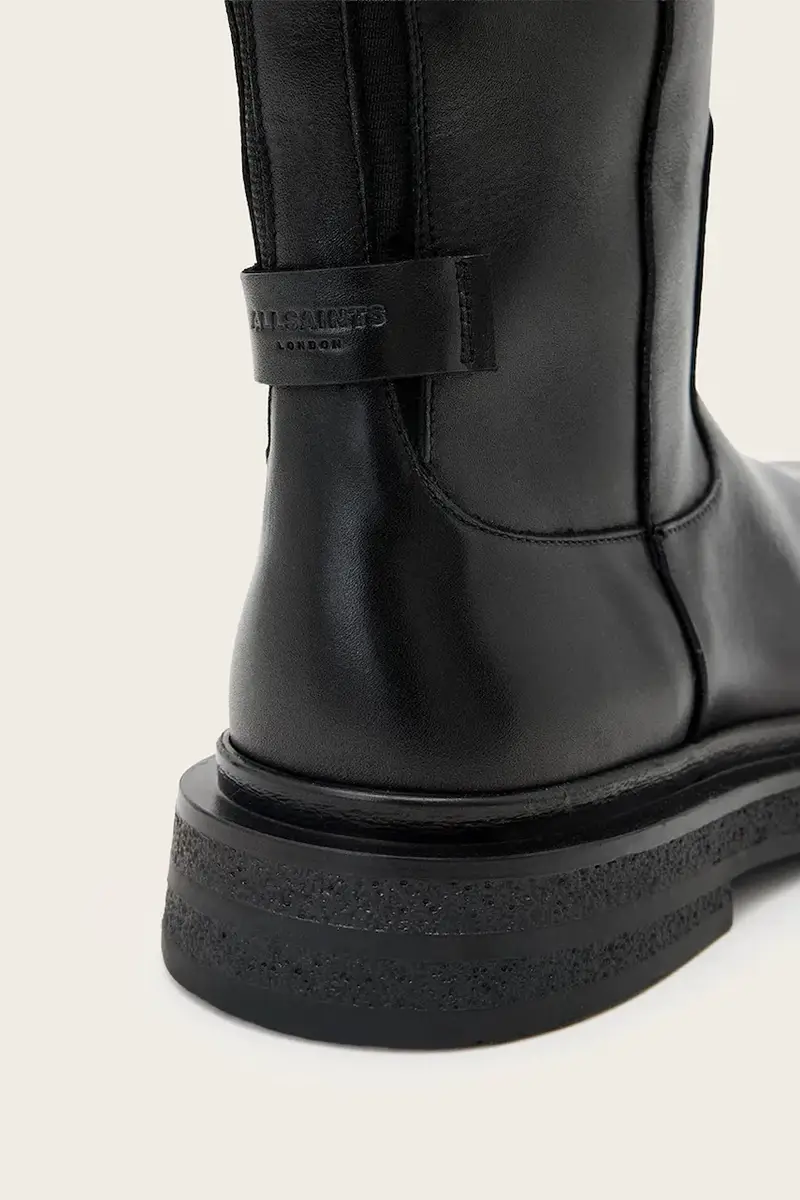 stivali in pelle Escher Rider Boot donna colore nero W083FD miniatura 3