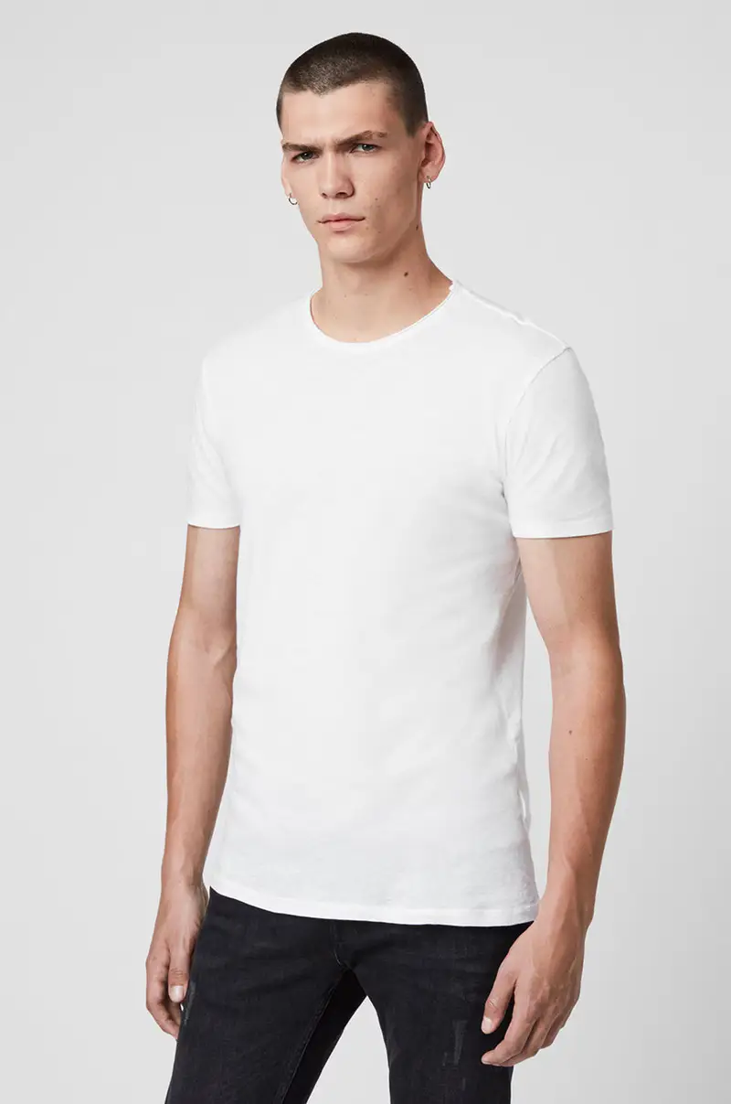 AllSaints T-shirt Bianco 3242773 miniatura 4