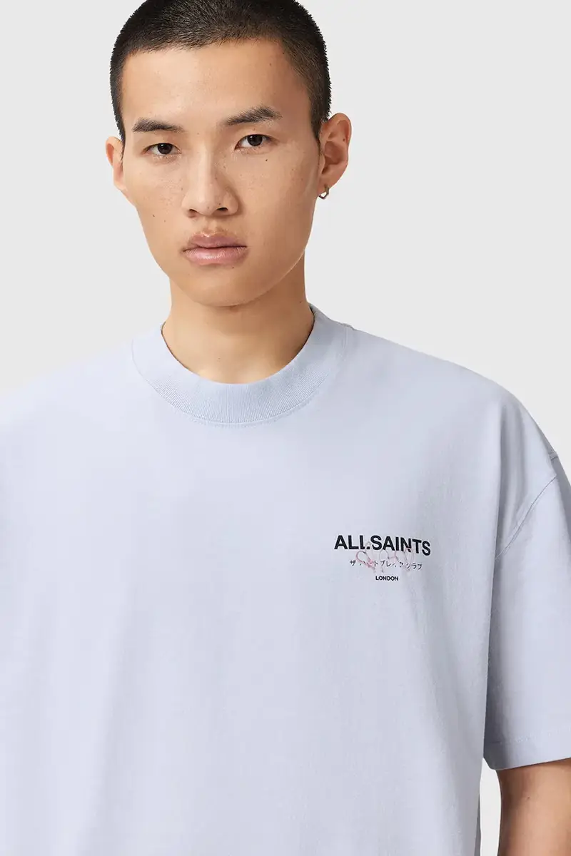 AllSaints T-shirt Uomo Bianco 3245614 miniatura 3