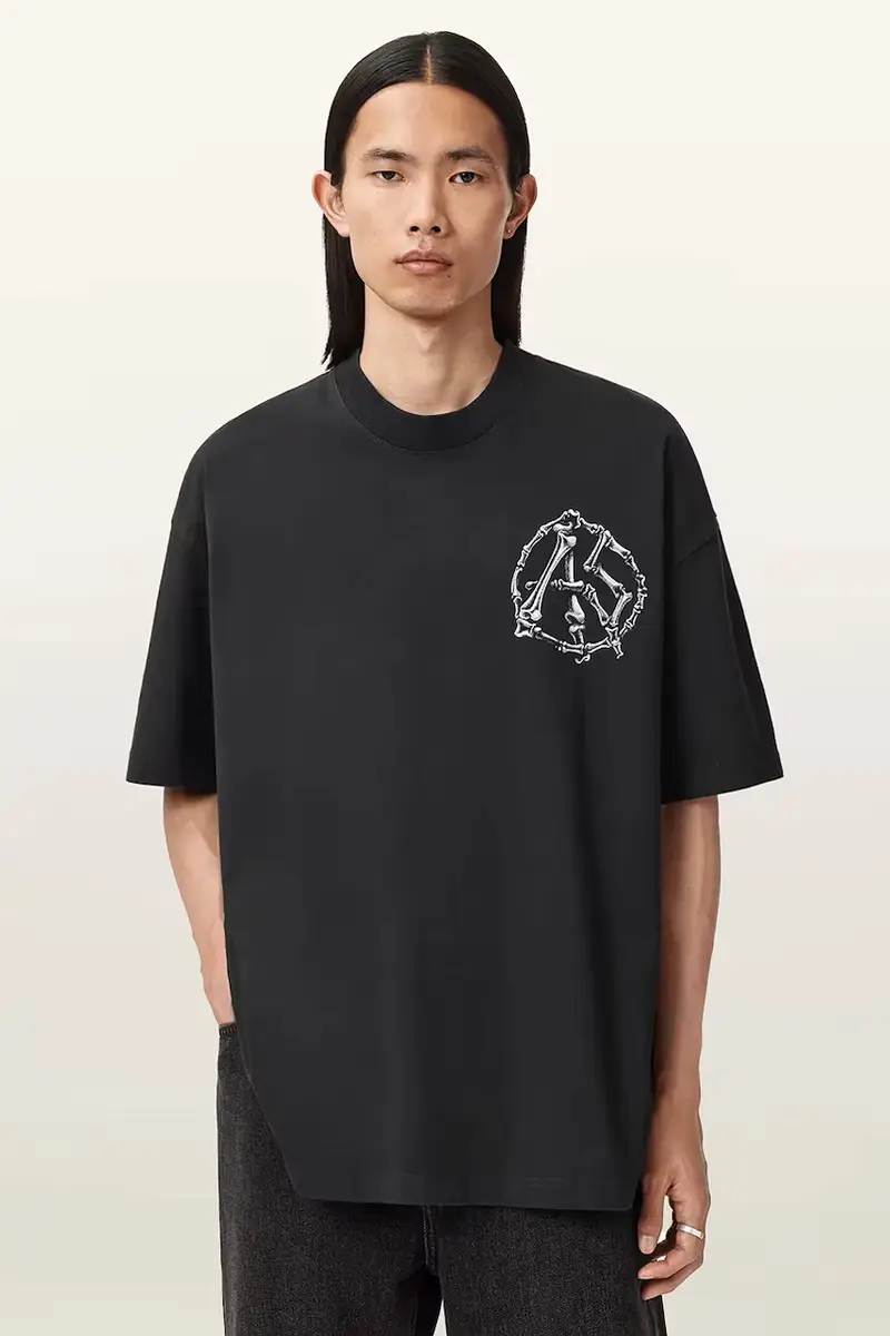AllSaints T-shirt Uomo Nero 3648511
