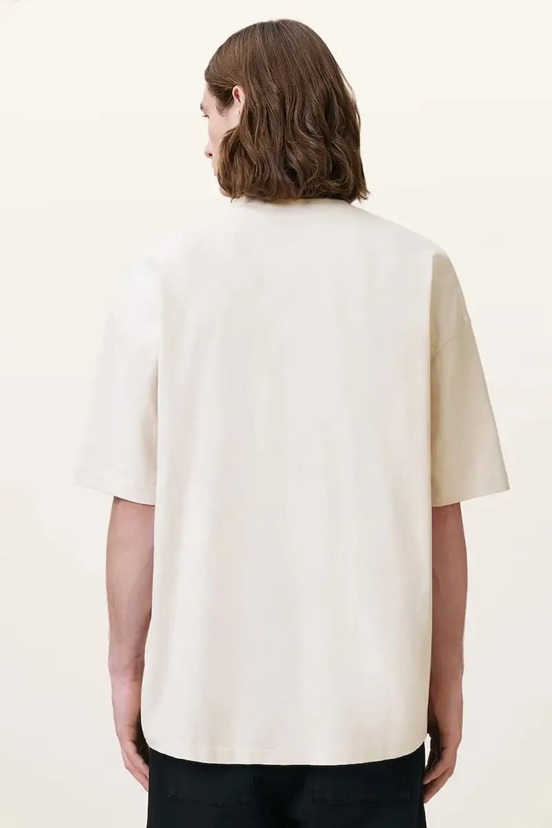 AllSaints T-shirt Uomo Beige 3291325 miniatura 3