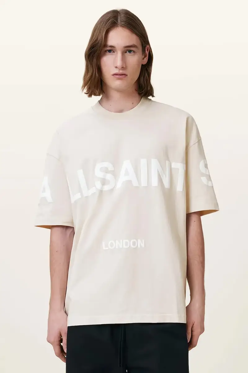 AllSaints T-shirt Uomo Beige 3291325