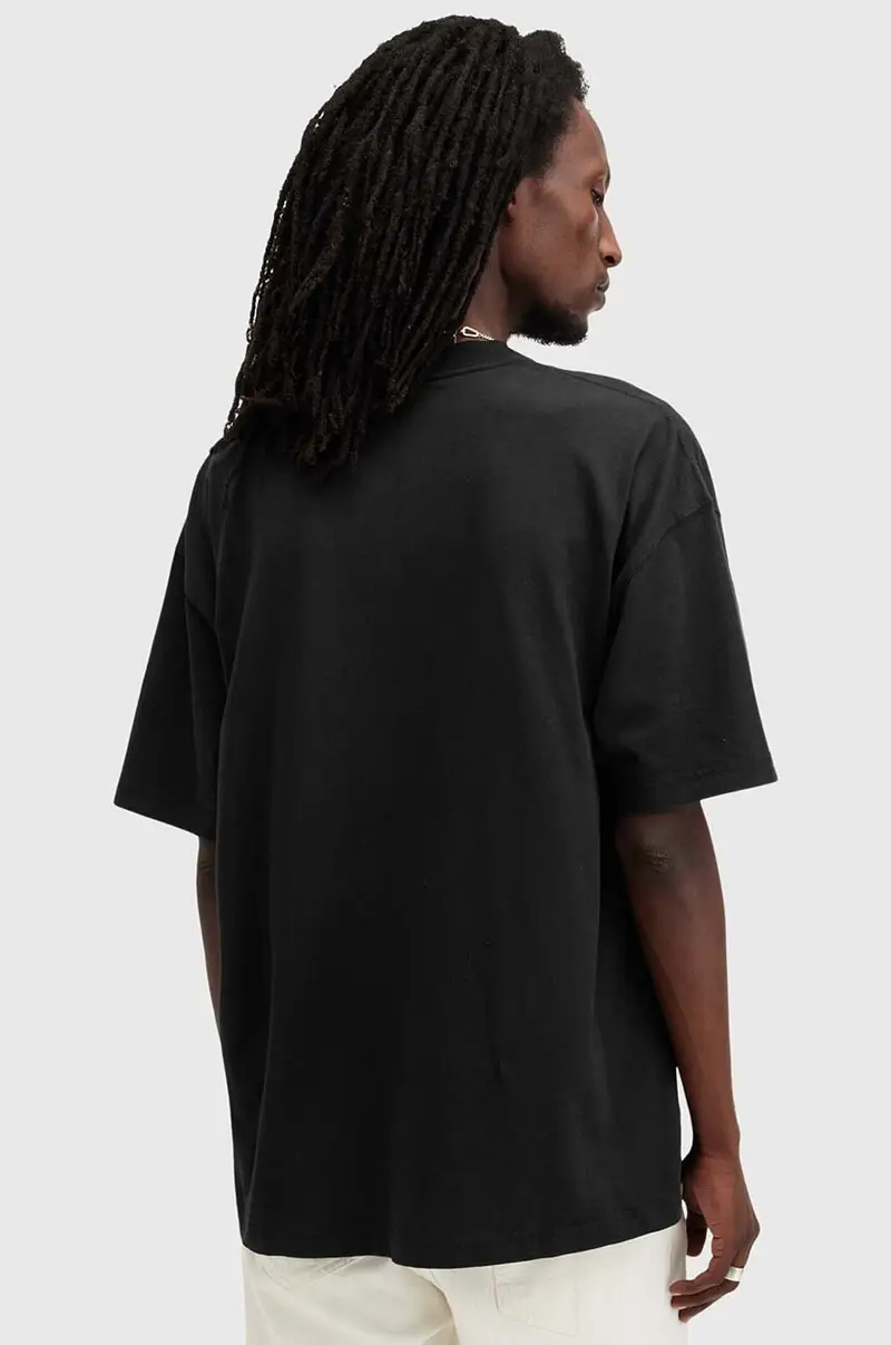 AllSaints T-shirt Uomo Nero 3326808 miniatura 3