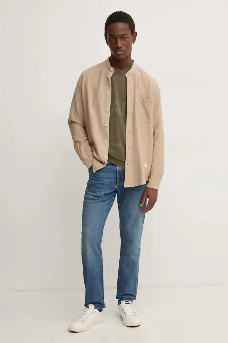 AllSaints T-shirt Uomo Verde 3158842 miniatura 2