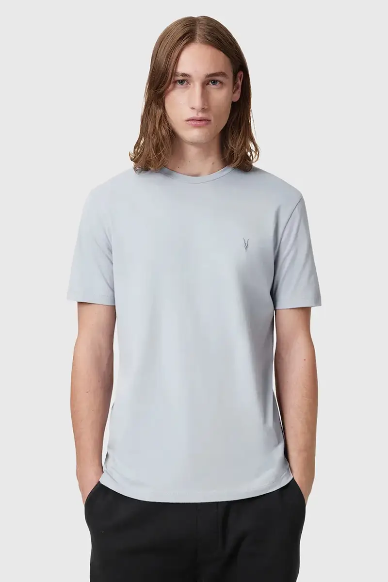 AllSaints T-shirt Uomo Blu 3132244 miniatura 3