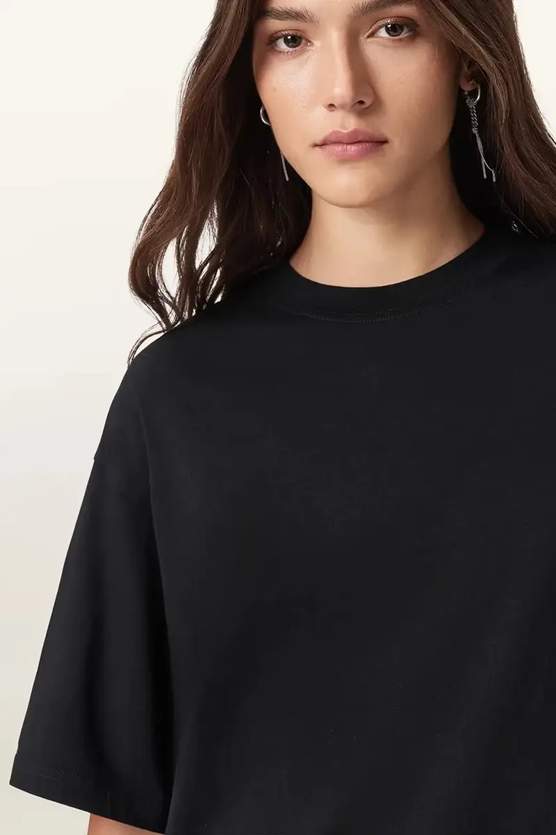 AllSaints T-shirt Donna Nero 3778388 miniatura 3