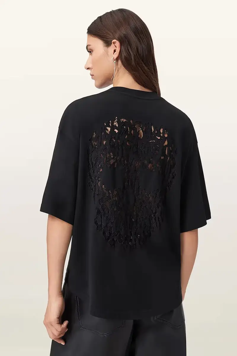 AllSaints T-shirt Donna Nero 3778388