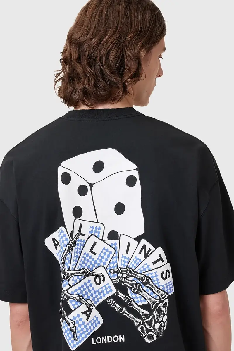 AllSaints T-shirt Uomo Nero 3151416 miniatura 3