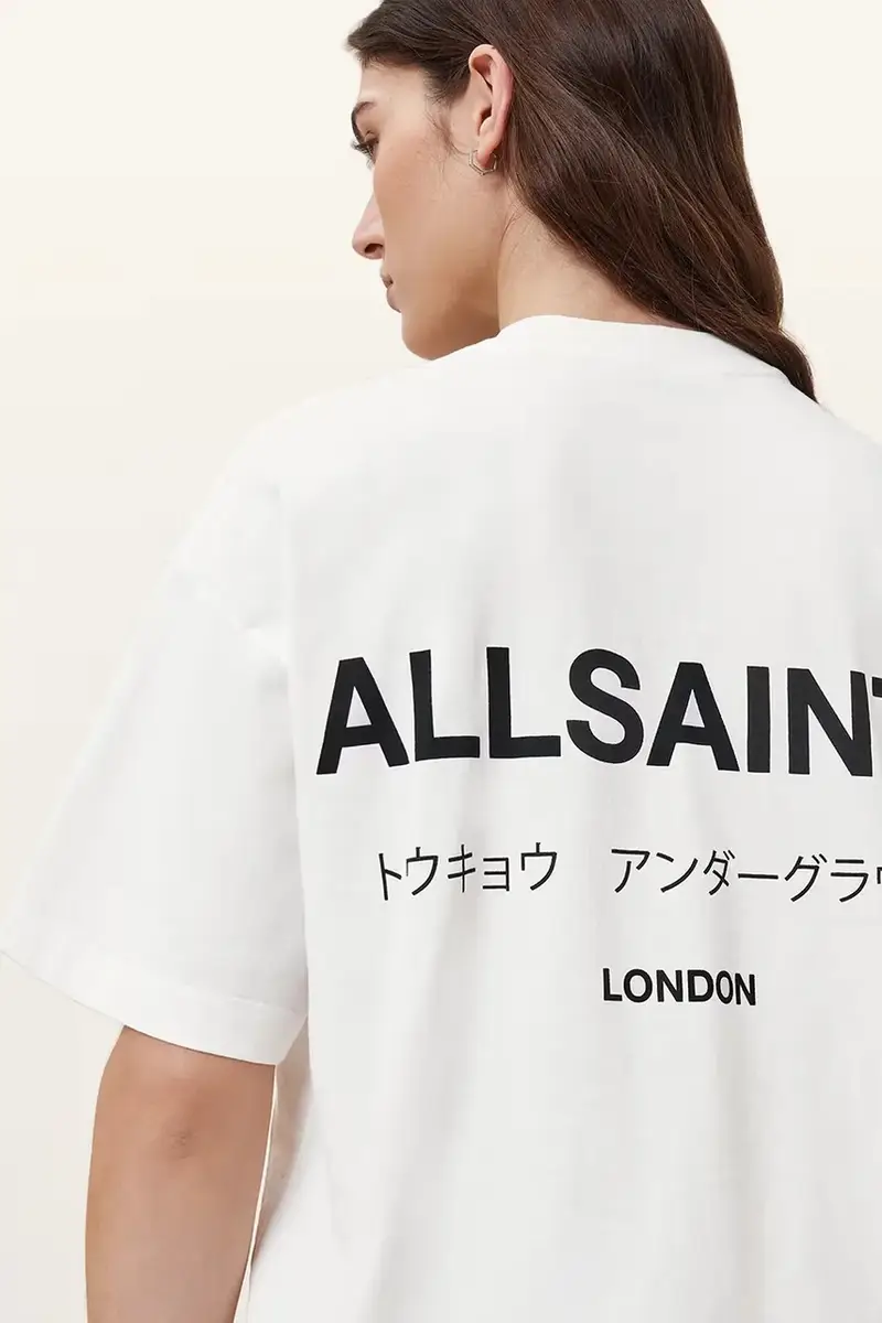 AllSaints T-shirt Donna Bianco 3578377 miniatura 3