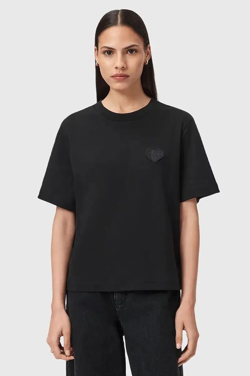 AllSaints T-shirt Donna Nero 3776722