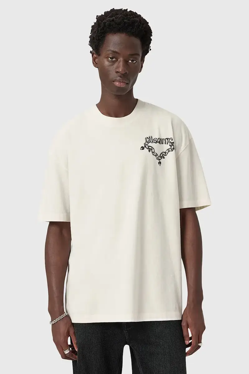 AllSaints T-shirt Uomo Bianco 3578392