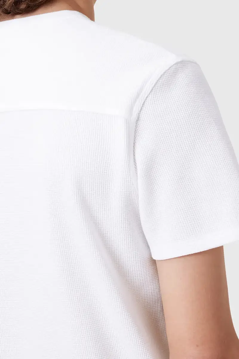 AllSaints T-shirt Uomo Bianco 2885690 miniatura 3