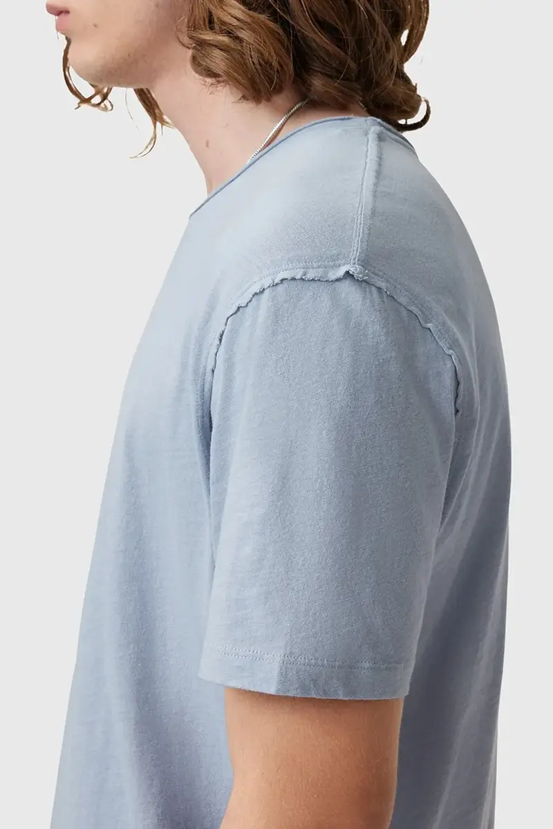 AllSaints T-shirt Uomo Blu 3312842 miniatura 3