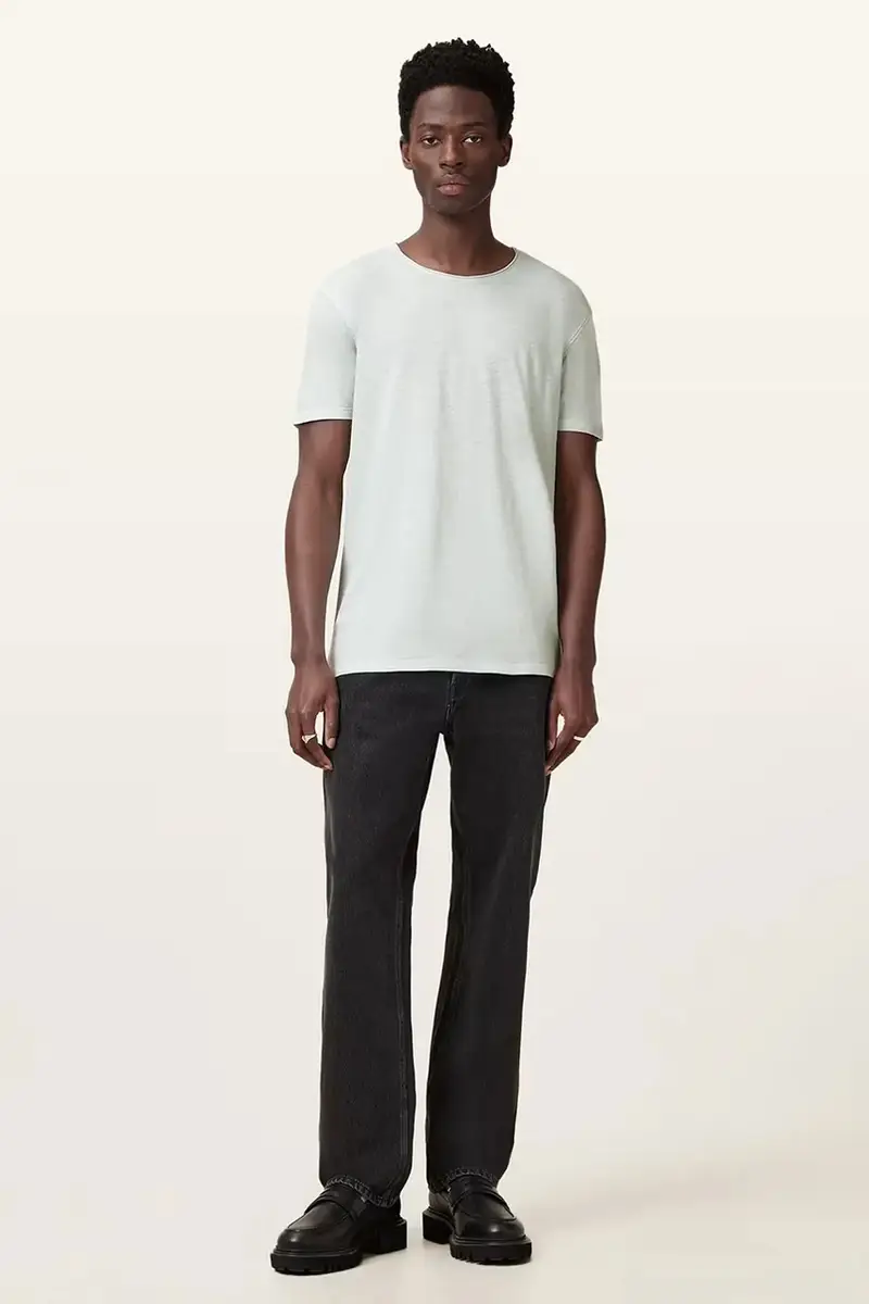 AllSaints T-shirt Uomo Blu 3277297 miniatura 4