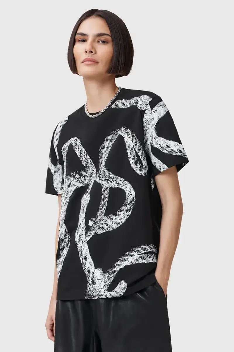 AllSaints T-shirt Donna Nero 3151544