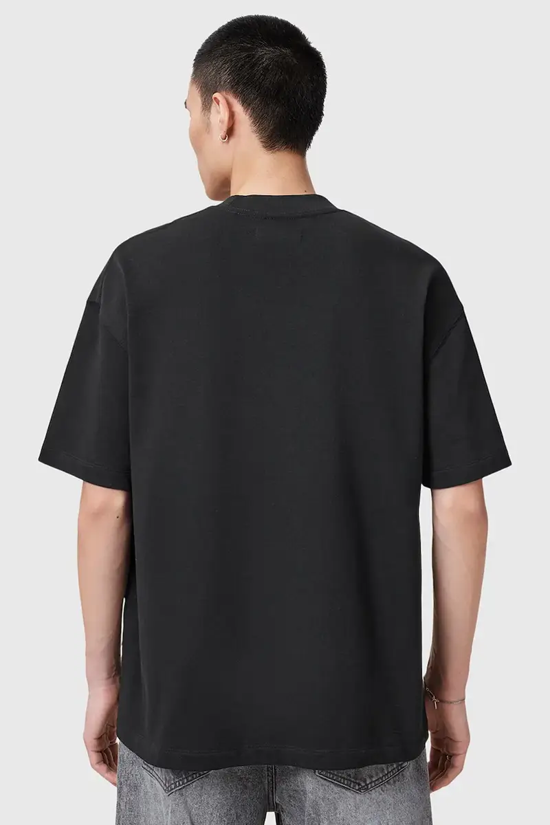 AllSaints T-shirt Uomo Grigio 3150936 miniatura 3