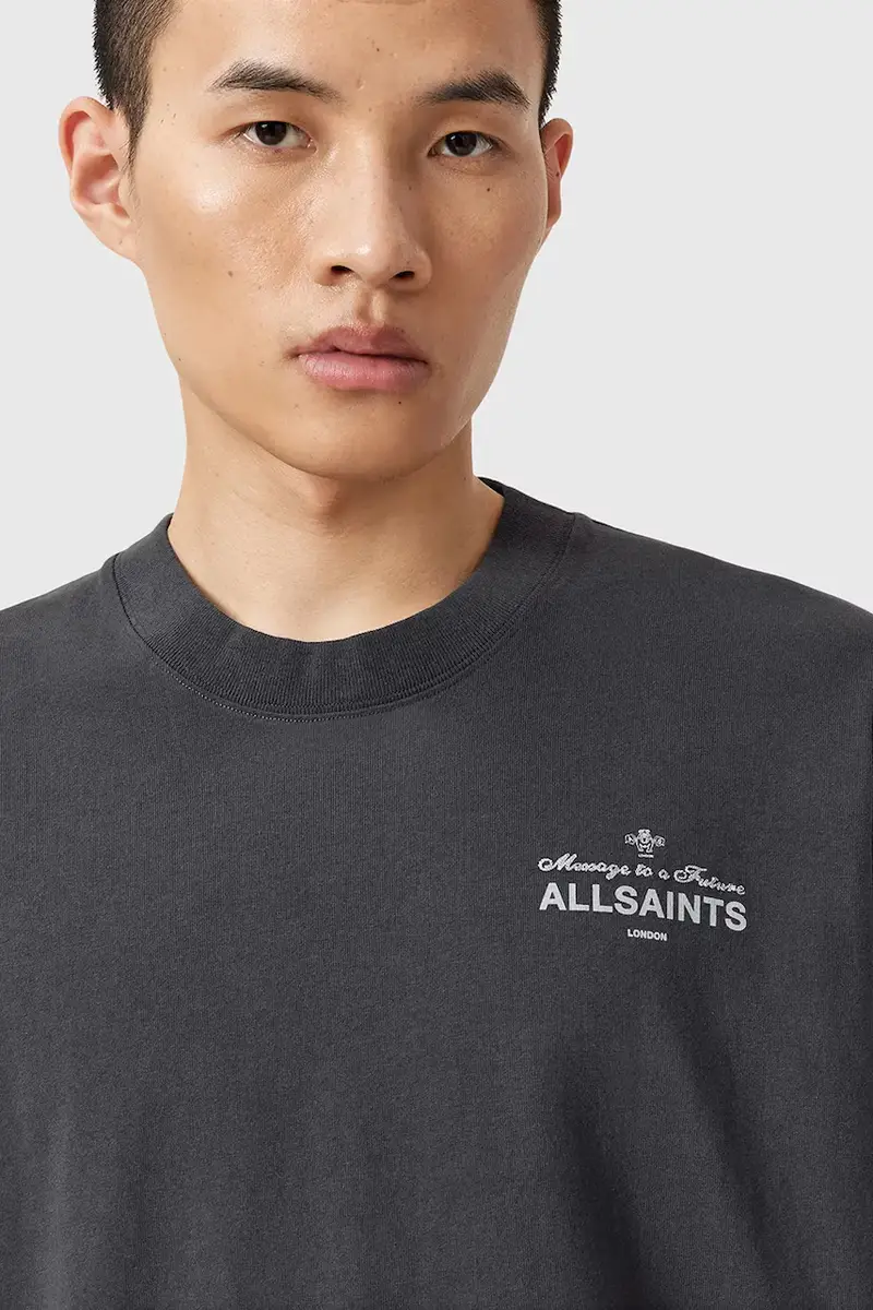 AllSaints T-shirt Uomo Nero 3646334 miniatura 3