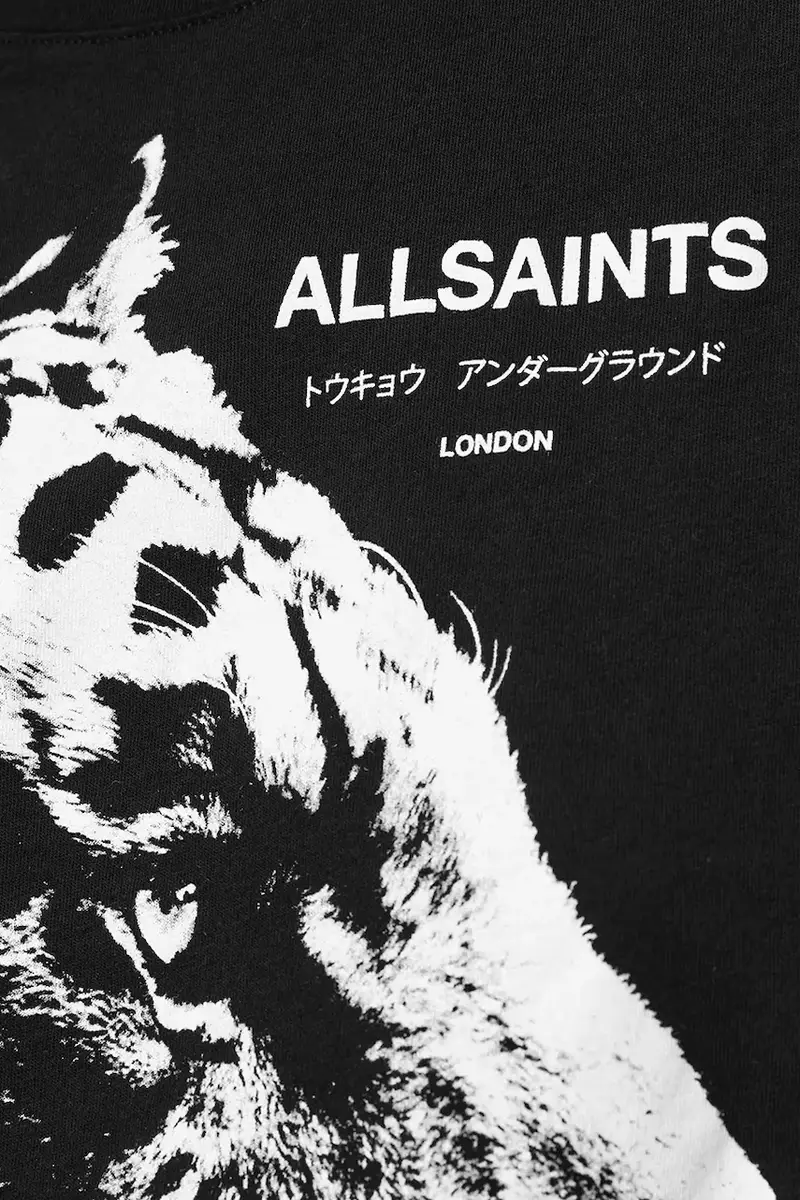 AllSaints T-shirt Donna Nero 3275969 miniatura 3