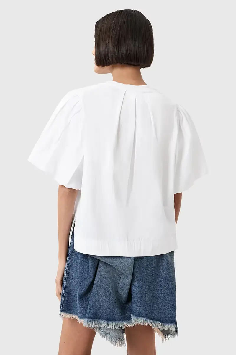 AllSaints T-shirt Donna Bianco 2982508 miniatura 3