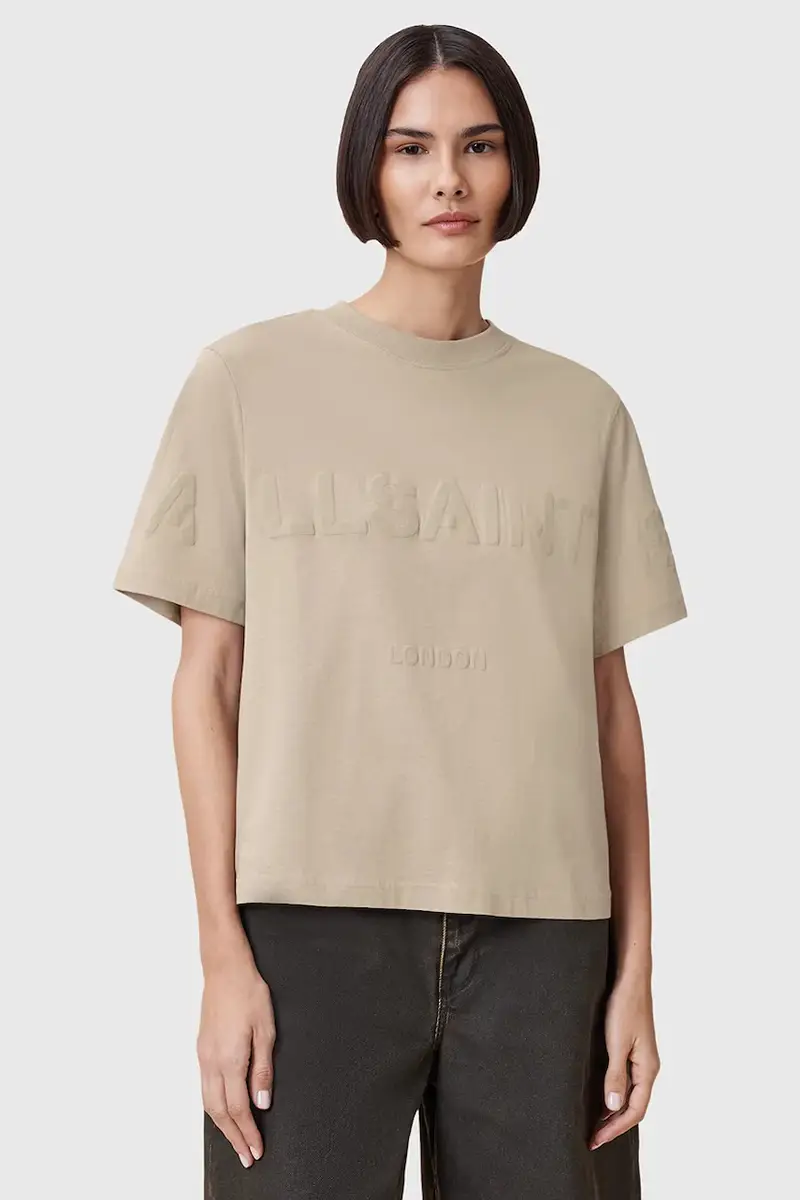 AllSaints T-shirt Donna Beige 3123095
