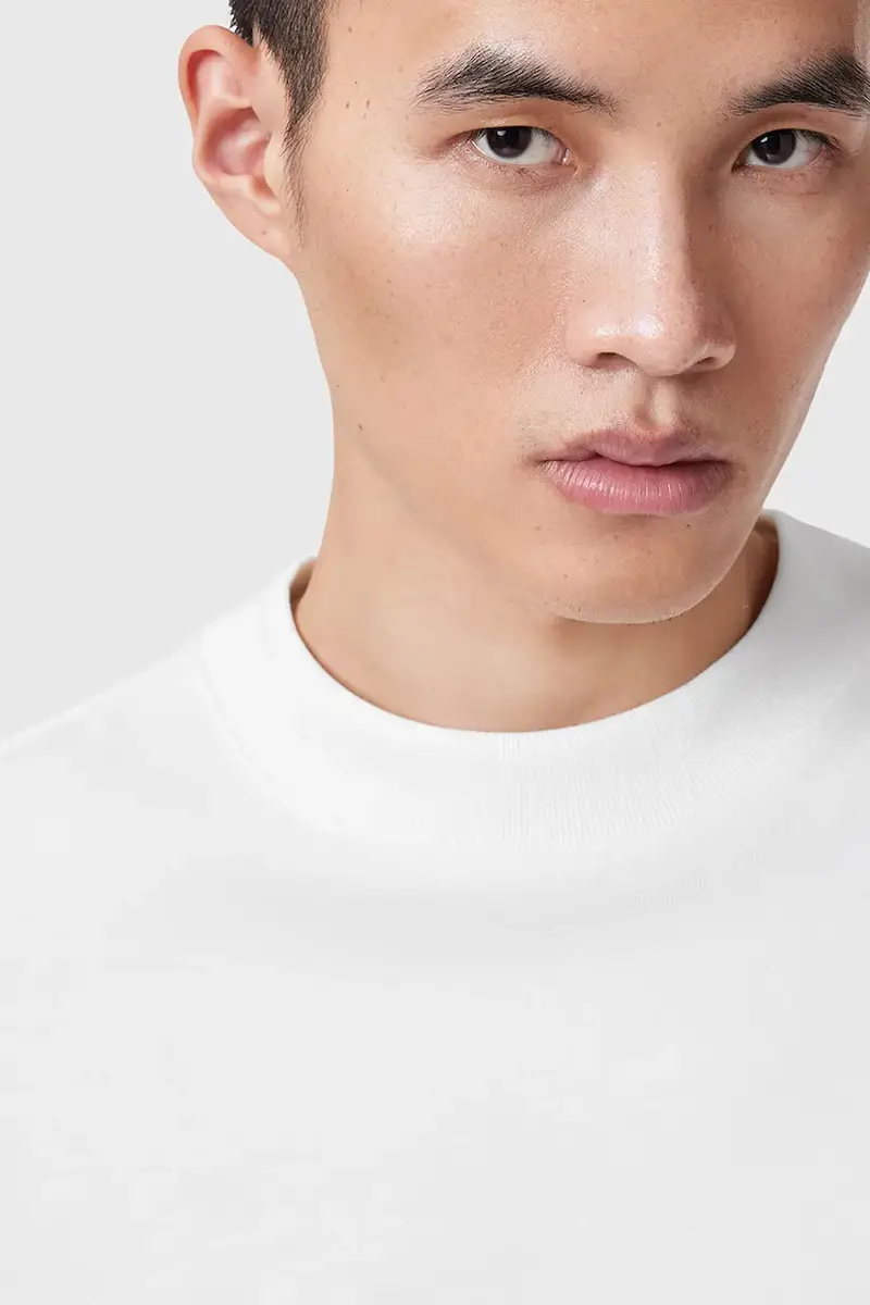 AllSaints T-shirt Uomo Bianco 3301209 miniatura 2