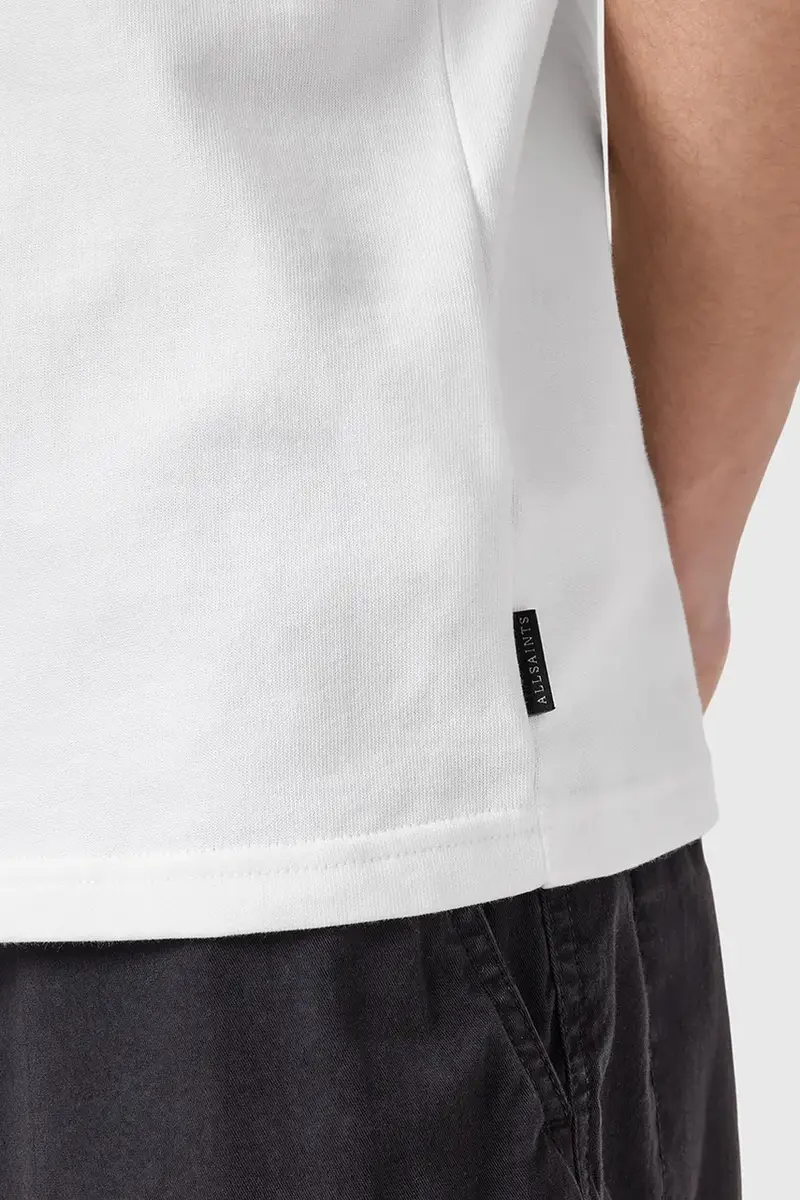 AllSaints T-shirt Uomo Bianco 3301209 miniatura 3