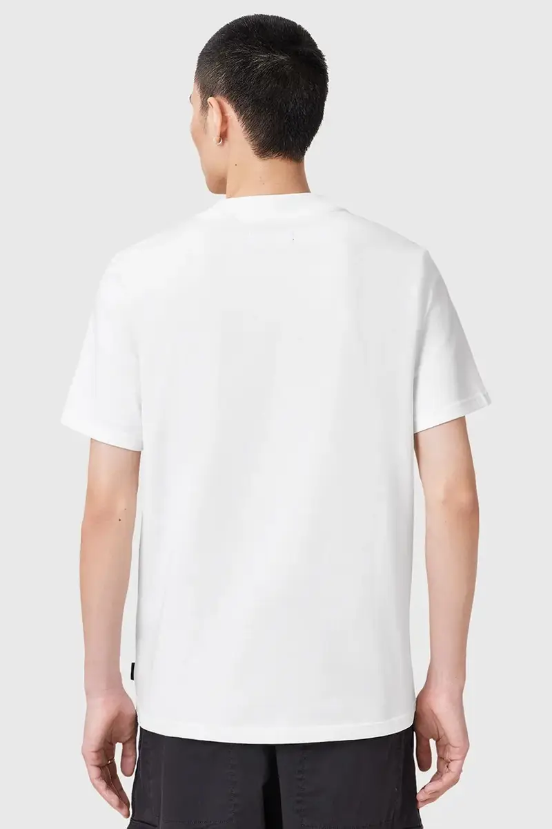 AllSaints T-shirt Uomo Bianco 3301209 miniatura 4