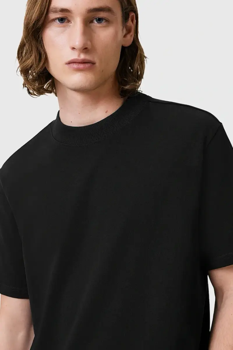 AllSaints T-shirt Uomo Nero 3336184 miniatura 2