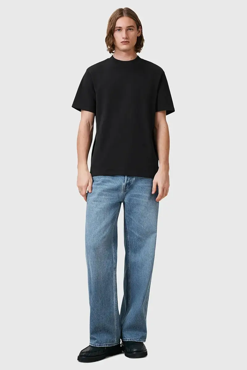AllSaints T-shirt Uomo Nero 3336184 miniatura 5