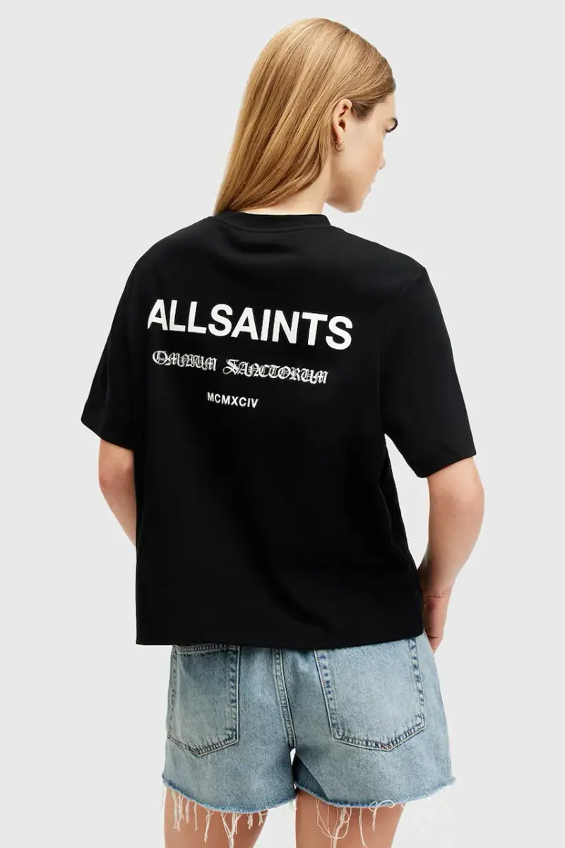 AllSaints T-shirt Donna Nero 3626730 miniatura 2
