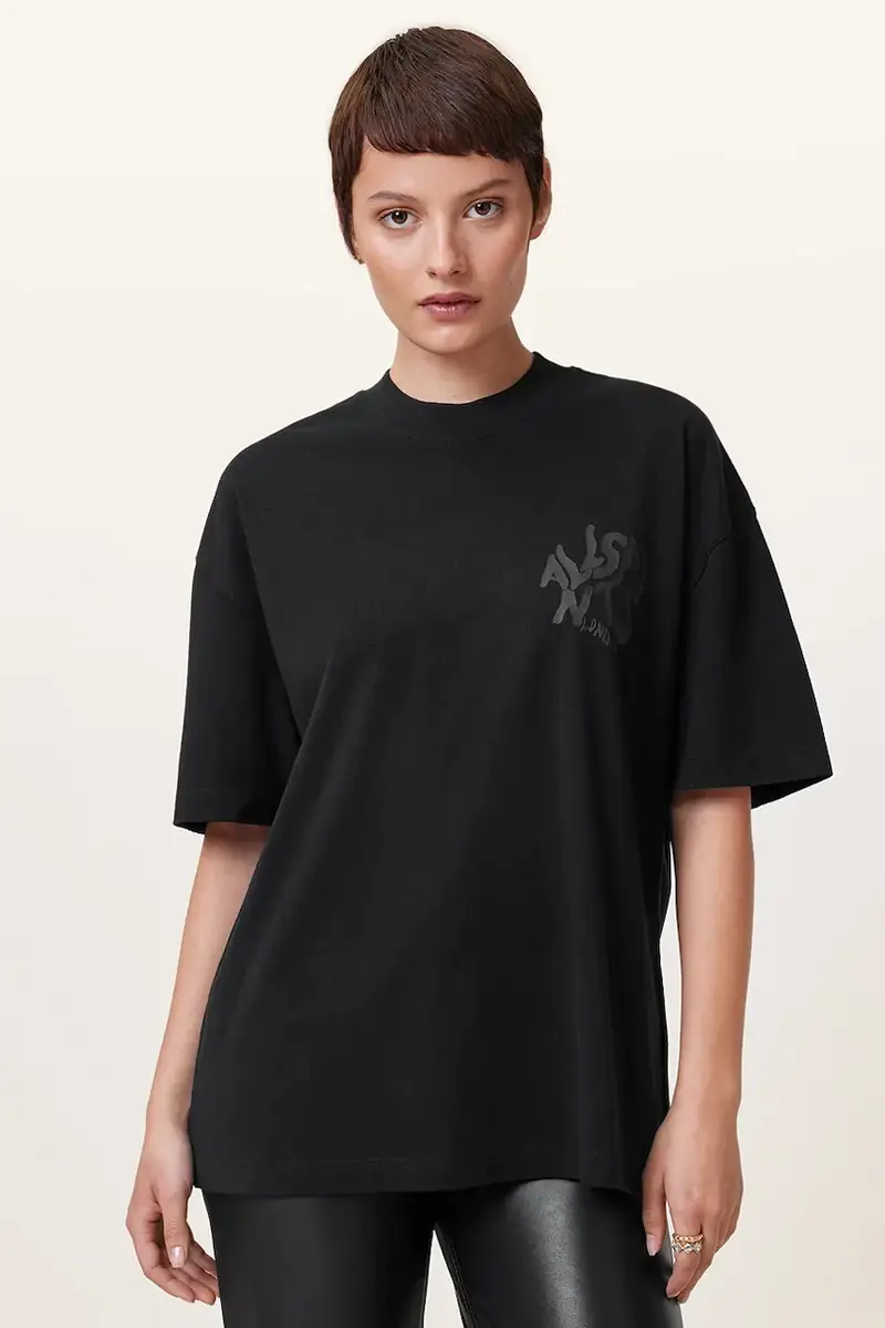 AllSaints T-shirt Donna Nero 3636158
