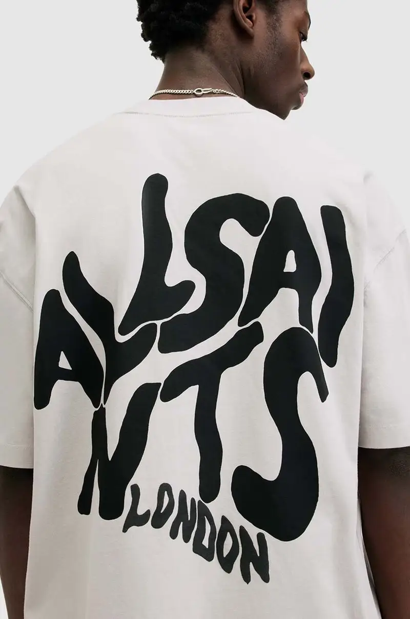 AllSaints T-shirt Uomo Bianco 3124057 miniatura 3