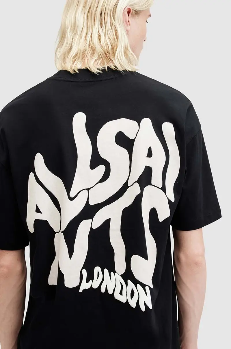 AllSaints T-shirt Uomo Nero 3149840 miniatura 3