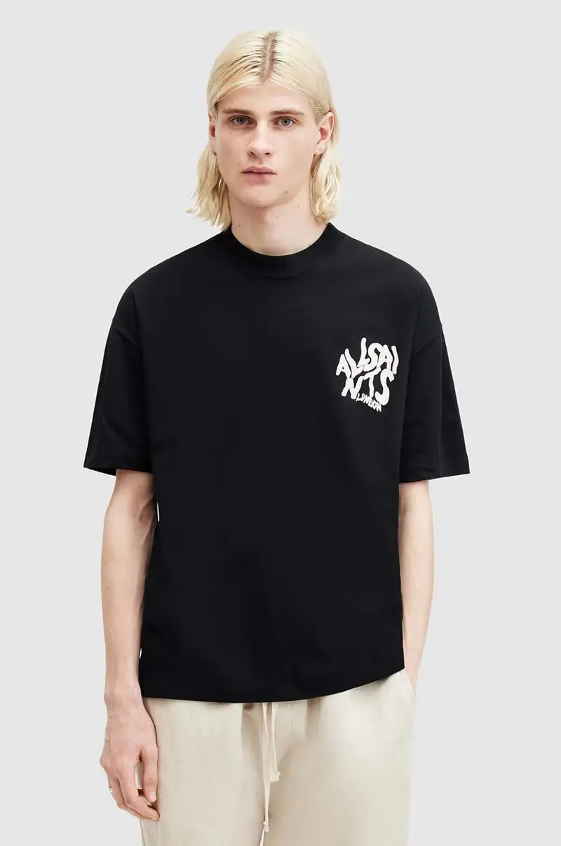 AllSaints T-shirt Uomo Nero 3149840