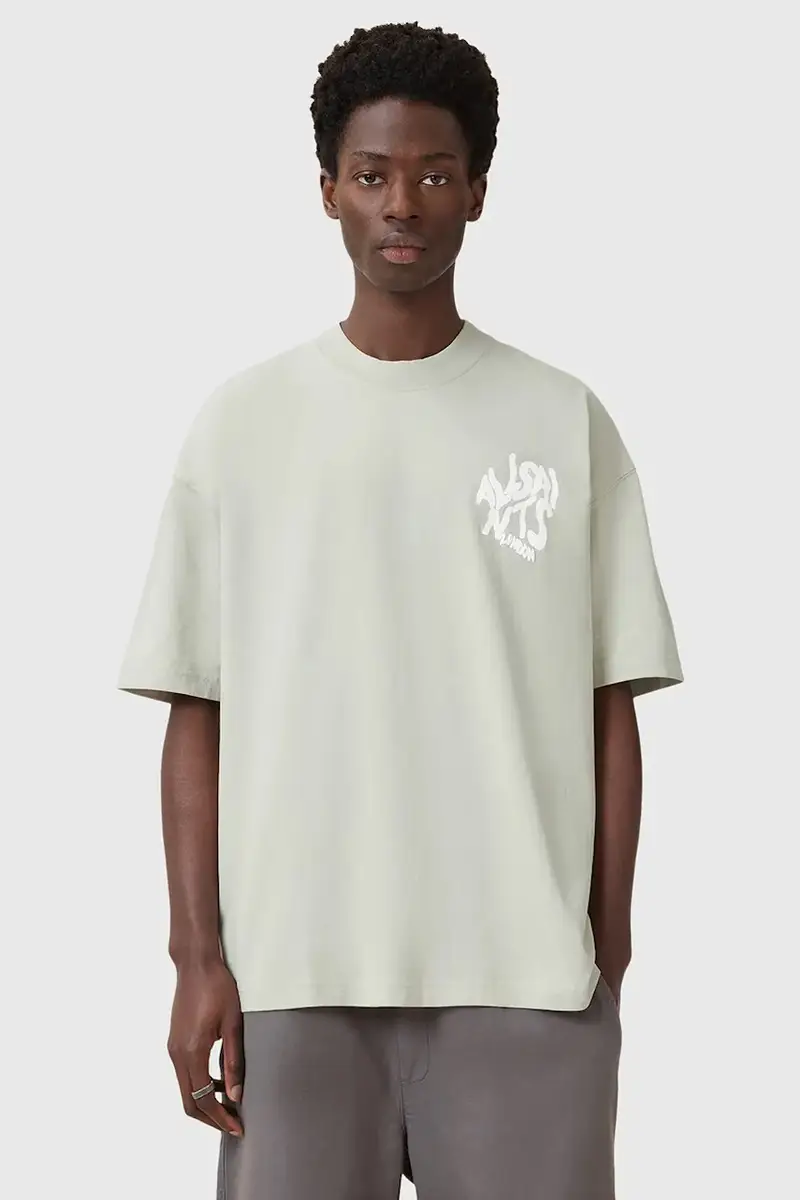 AllSaints T-shirt Uomo Verde 3349936